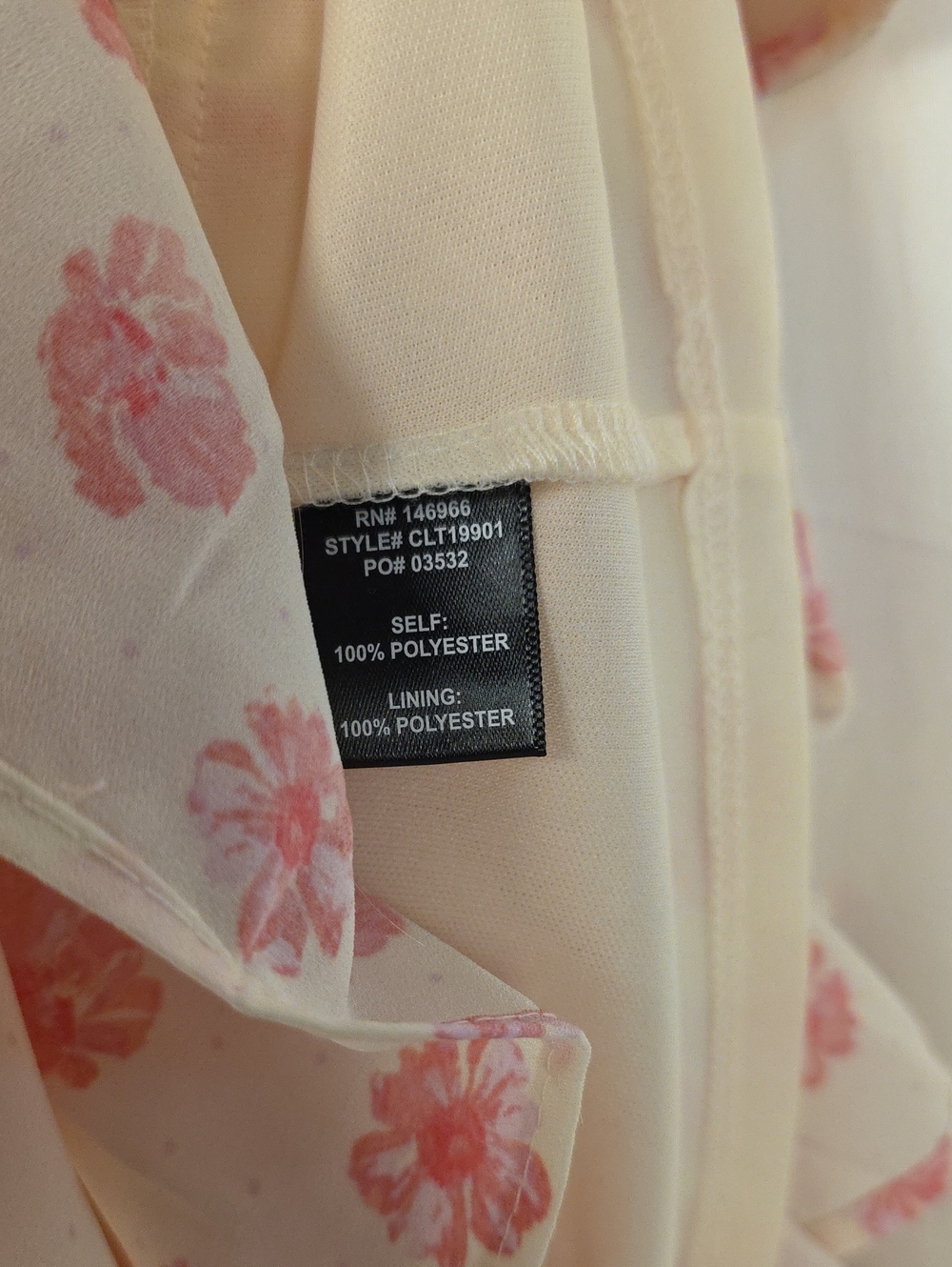 Maxi Pink Floral Smocked Dress - Picture 5 of 5